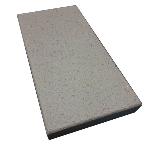 Dale de beton 40x20 cm, antracit, impregnate